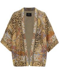Etro - Silk Kimono - Lyst