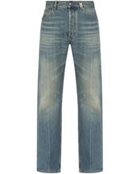 McQueen - Jeans With Logo - Lyst