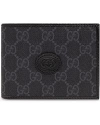 Gucci Pink Guccissima Cat Card Case Wallet Aged Gold Hardware Available For  Immediate Sale At Sotheby's