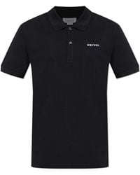 McQueen - Polo With Embroidered Logo - Lyst