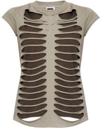 AVAVAV - Top With Decorative Slits - Lyst