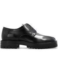 Maison Margiela - Cut-Out 'Tabi' Lace-Up Shoes - Lyst