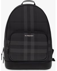 Burberry - Rocco Plaid Backpack - Lyst
