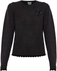 Ganni - Wool Sweater - Lyst