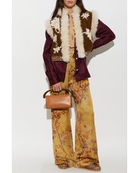 forte_forte - Trousers With A Botanical Motif - Lyst