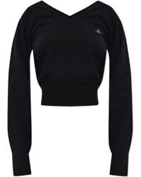 Vivienne Westwood - 'Beatrice V-Neck' Sweater - Lyst