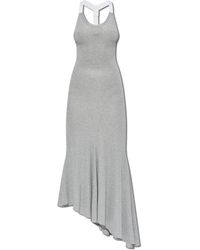 Off-White c/o Virgil Abloh - Ribbed Off-Shoulder Dress - Lyst