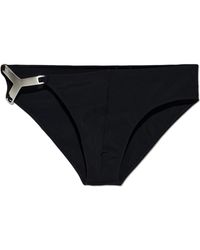Rick Owens - Swim Briefs With Applique - Lyst