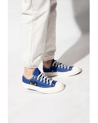 COMME DES GARÇONS PLAY - Comme Des Garçons Play X Converse 70s Canvas Low-top Trainers - Lyst