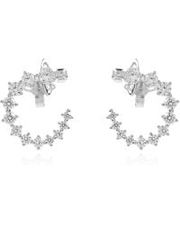Vivienne Westwood - Earrings With Shimmering Crystals - Lyst