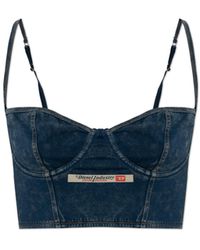 DIESEL - 'Sheila-Dnm' Bra - Lyst