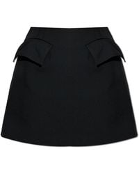 McQueen - Wool Skirt - Lyst