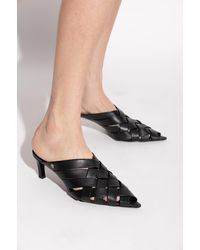 Anine Bing - Heeled Mules "Eve" - Lyst