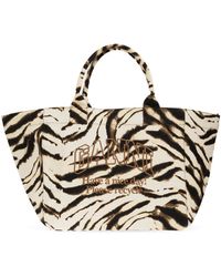 Ganni - Animal Motif Bag - Lyst