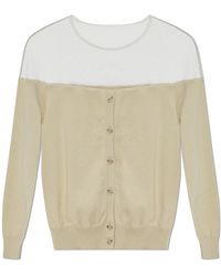 MM6 by Maison Margiela - Top With A Transparent Top - Lyst