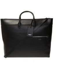 Burberry Logo Holdall - Black