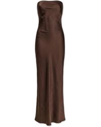 forte_forte - Satin Off-The-Shoulder Dress - Lyst