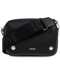 Loewe - "Pebble Messenger Small" Shoulder Bag - Lyst