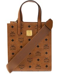 MCM - Shoulder Bag With Logo - Lyst