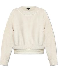 Emporio Armani - Fleece Sweatshirt - Lyst