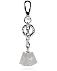 Maison Margiela - Keychain With Charms With Engraved Logo - Lyst