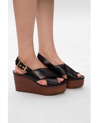 lamoda flared heel