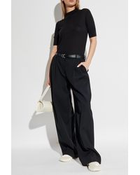 Jil Sander - Top With Stand-Up Collar - Lyst