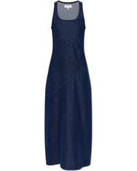Rag & Bone - Denim Dress With Straps - Lyst