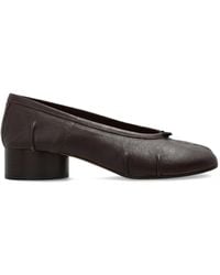 Maison Margiela - Ballet Flats With 'Tabi' Cut-Out - Lyst