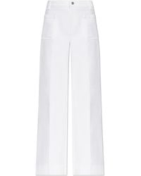 Victoria Beckham - Wide-Leg Trousers - Lyst
