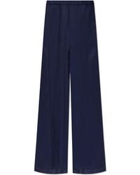 Emporio Armani - Trousers From The Sustainability Collection - Lyst