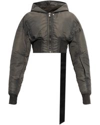 Rick Owens - Insulated Hooded Jacket - Lyst