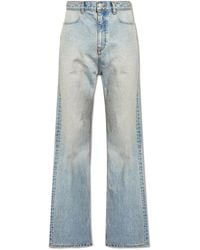 Balenciaga - Jeans With Logo, - Lyst