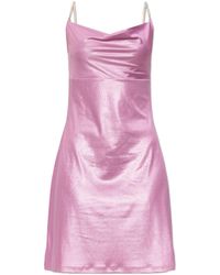 Versace Jeans Couture - Dress With Pearl Straps - Lyst