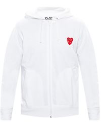 comme des garçons play hoodie