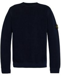 Stone Island - Light Jacket With Logo Patch - Lyst