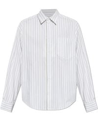Ami Paris - Shirt With Striped Pattern - Lyst
