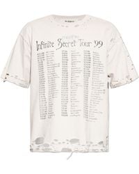 MISBHV - T-Shirt With A Vintage Effect - Lyst