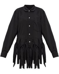 Comme des Garçons - Shirt With Fringes - Lyst