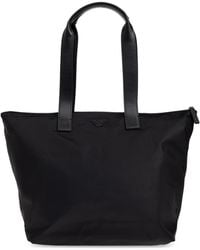 Emporio Armani - Shopper Bag From The "Sustainability" Collection - Lyst