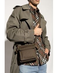 Burberry - Shoulder Bag With Logo - Lyst