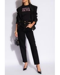 Versace - High-waisted Jeans, - Lyst