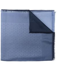 Ferragamo - Scarf With Logo - Lyst