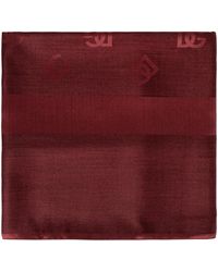 Dolce & Gabbana - Silk Scarf With Monogram - Lyst