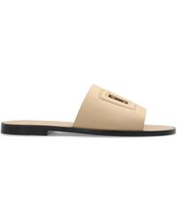 Dolce & Gabbana - Slippers With Logo - Lyst