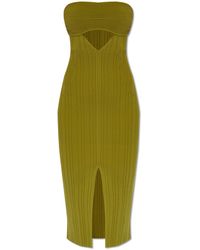 Cult Gaia - 'christy' Ribbed Strapless Dress, - Lyst