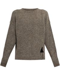 ROA - Sweater With Logo - Lyst