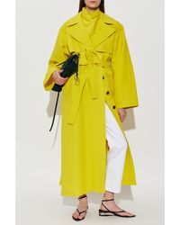 Alaïa - Coat With Open Lapels - Lyst