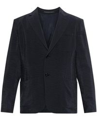 Giorgio Armani - Blazer With Pockets - Lyst