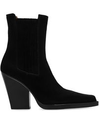 Paris Texas - 'Dallas' Heeled Ankle Boots - Lyst